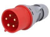 Conector AC Trifazat 32A 400VAC IP44 Mufă Tată