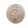 Moneda Yugoslavia 50 para 1965, stare foarte buna, curata, Europa, Bronz-Aluminiu