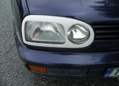 Pleoape ochelari pt vw golf 3 foto