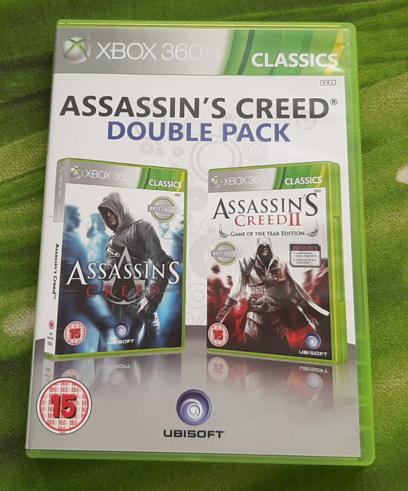 Joc xbox 360 - Assassin&#039;s Creed Double Pack - Classics + AS 2