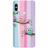 Husa silicon pentru Xiaomi Mi A2, Cute Owl