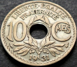 Cumpara ieftin Moneda istorica 10 CENTIMES - FRANTA, anul 1931 * cod 4218, Europa