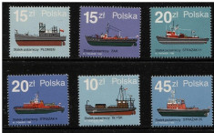 Polonia, nave, 1988, MNH foto