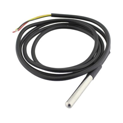 Senzor de temperatura, DS18B20, Arduino, RaspberryPi, 1m, 303524 foto