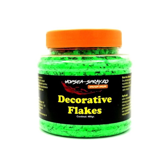 Chips-uri Decorative Verzi Fluorescent 400gr.