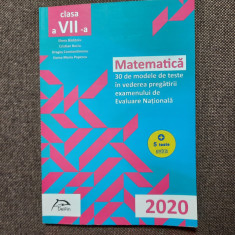 Matematica 30 de modele de teste EVALUAREA NATIONALA CLASA A VII A 26/3