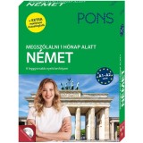 PONS Megsz&oacute;lalni 1 h&oacute;nap alatt - N&eacute;met (CD &eacute;s ONLINE hanganyag) - A leggyorsabb nyelvtanfolyam
