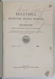 BULETINUL SOCIETATII REGALE ROMANE DE GEOGRAFIE , TOMUL XXXVI , 1916