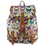 Rucsac urban Butterfly, fond bej - LaRue