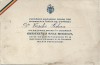 A3046N Invitație la dejunul oferit &icirc;n onoarea Regelui Ferdinand, primăria Lugoj pt directorul liceului Coriolan Brediceanu, Vasile Lohan, 1923