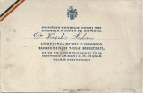 A3046N Invitație la dejunul oferit &icirc;n onoarea Regelui Ferdinand, primăria Lugoj pt directorul liceului Coriolan Brediceanu, Vasile Lohan, 1923