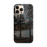 Husa compatibila cu Apple iPhone 14 Plus model Desolate tree, Silicon, TPU, Viceversa, Transparent, Carcasa