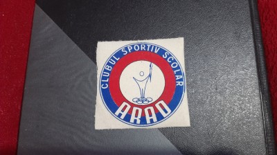 Ecuson Autocolant CSSc Arad foto