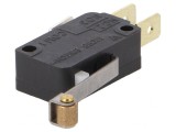 Micro&icirc;ntrerupător 15A/125VAC cu Manetă și Rulou