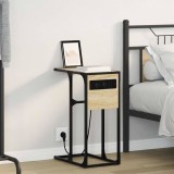 Noptieră Stejar sonoma 41.5 x 26 x 60.5 cm Lemn compozit