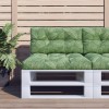 Gossi perna de paleti, model frunze, 70x40x12 cm, textil