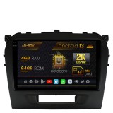 Navigatie Suzuki Vitara (2015+), Android 13, V-Octacore 4GB RAM + 64GB ROM, 9.5 Inch - AD-BGV9004+AD-BGRKIT299