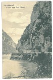 2497 - ORSOVA, Danube Kazan, Romania - old postcard - unused, Necirculata, Printata