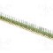 Conector 100 pini, seria AMPMODU MOD II, pas pini 2.54mm, TE Connectivity - 5-826634-0