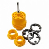 Filiere tevi Pvc/Ppr cu Filet NPT 1/2" &ndash; 3/4" &ndash; 1" , Aliaj + Plastic , Set Durabil pentru Instalatii Sanitare si Industriale