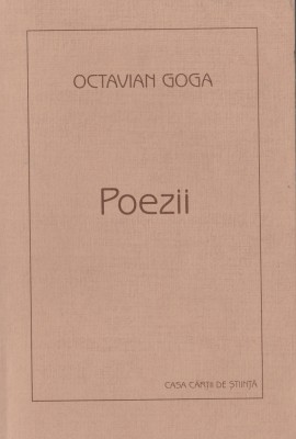 Octavian Goga - Poezii foto