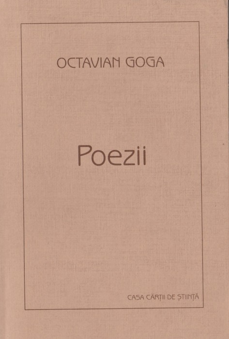 Octavian Goga - Poezii