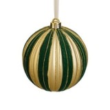 Glob de Brad de Crăciun &ndash; Decorațiuni Festive cu Detalii Aurii, CMCLASS