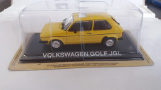 macheta volkswagen golf jgl + revista masini de legenda nr.51 - dea, 1/43, noua. foto