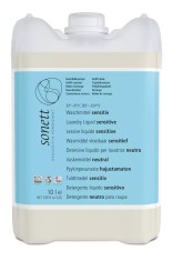 Detergent Ecologic Lichid Pt. Rufe Albe Si Colorate Neutru 10l, Sonett