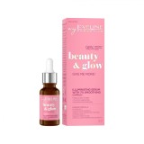 BEA22-100 Serum iluminator cu complex de netezire 7% Eveline Beauty&amp;Glow 18 ml