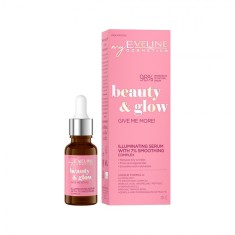 BEA22-100 Serum iluminator cu complex de netezire 7% Eveline Beauty&amp;Glow 18 ml