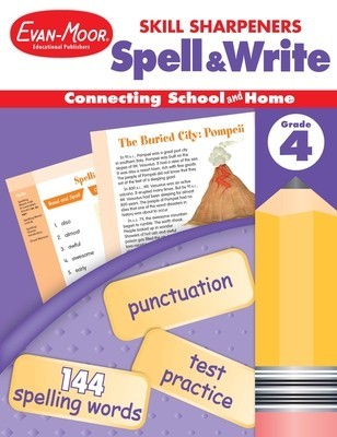Skill Sharpeners Spell &amp;amp; Write Grade 4 foto
