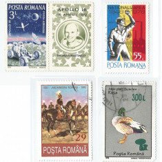 Romania, LP 791/1972, LP 958/1972, LP 1322/1993, LP 1565/2001, 4 serii oblit.