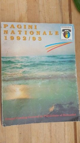 Pagini nationale 1992/93. Primul catalog general de publicitate al Romaniei  | Okazii.ro
