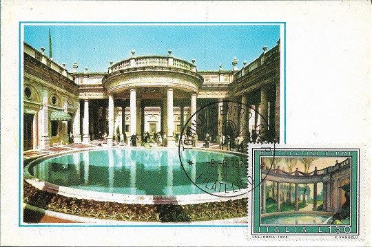 C1732 - Italia 1975 - carte maxima turism