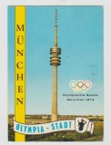 Bnk cp Germania - Munchen - Stadionul Olimpic - circulata 1979 spre Romania, Printata