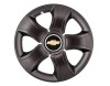 Set 4 capace roti Bis Negru R16 pentru gama auto Chevrolet, Autohelix MSA