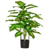 Planta artificiala cu ghiveci, verde, 95 cm, ART