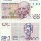 1982, 100 francs (P-142a.6) - Belgia