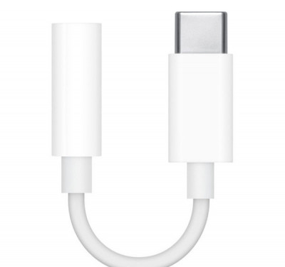 Cablu adaptor Apple USB-C to 3.5mm MU7E2ZM/A foto