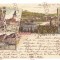 4443 - BRASOV, Litho, Romania - old postcard - used - 1897