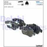 DELPHI LP2152 set placute frana,frana disc