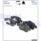 DELPHI LP2152 set placute frana,frana disc