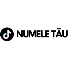 Sticker TikTok Personalizat cu Nume , Autocolant Social Media pentru Masina si Obiecte