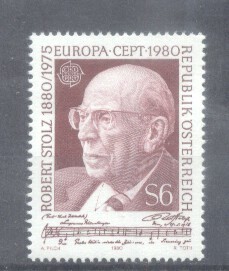Austria &amp;Ouml;sterreich 1980 Europa CEPT MNH AC.324 foto