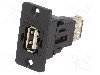 Conector {{Tip conector}}, versiune USB 2.0, {{Orientare spa&amp;#355;iala}}, CLIFF - CP30608N