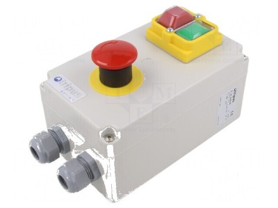 &amp;Icirc;ntrerupător de protecţie la pierderea tensiunii IP55 400VAC foto