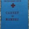 Carnet de membru Crucea Rosie a RPR