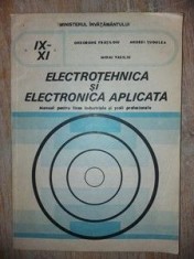 Electrotehnica si electronica aplicata Gh. Fratiloiu