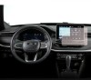Folie Protectie Navigatie Jeep Compass 2021+, Duragon, protectie Display Navigatie, silicon Transparent, Anti-zgarieturi, kit instalare